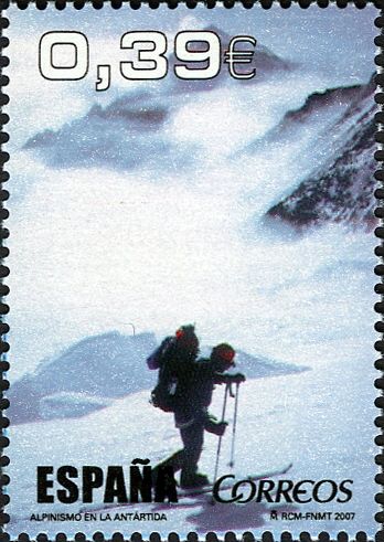 Climbing in Antarctica