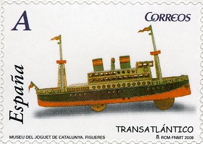 Push Along Transatlantic Liner (1935)