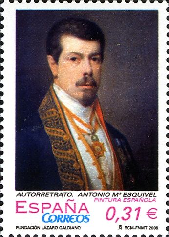 Self-portrait, Antonio Maria Esquivel
