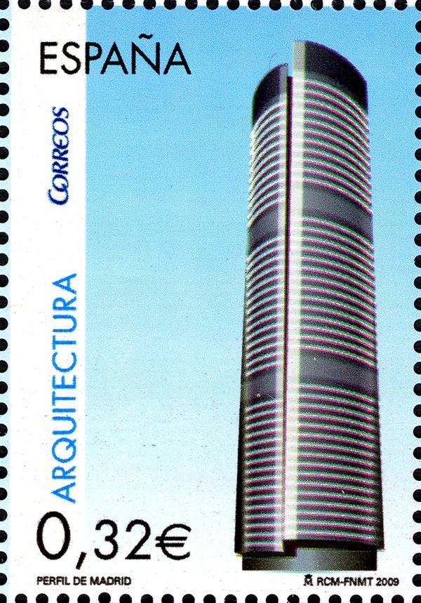Space Tower, Paseo de la Castellana, Madrid