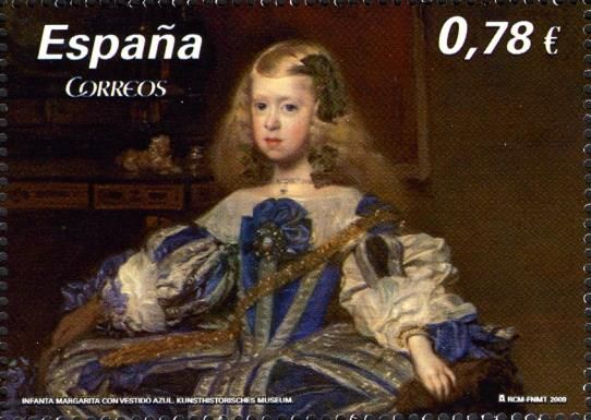 Princess Margarita Teresa in a Blue Dress - Velázquez