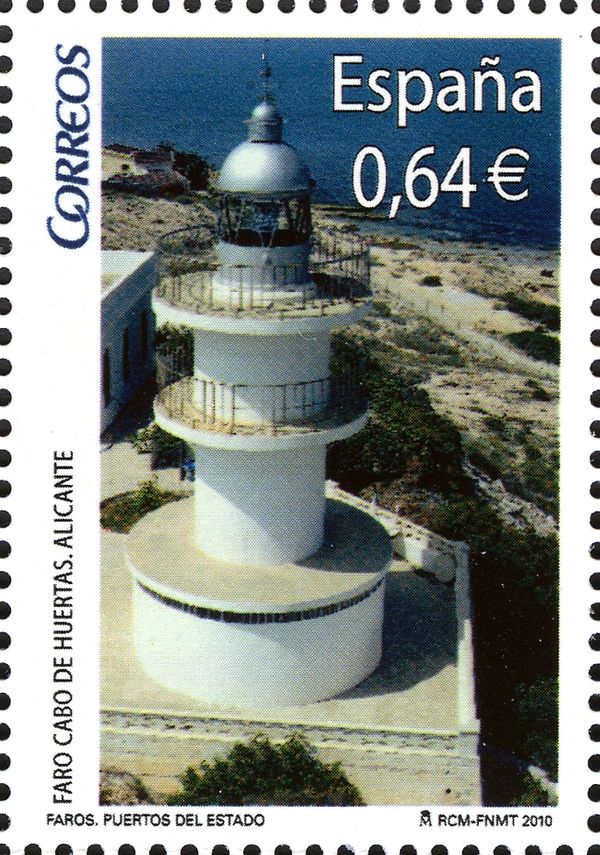 Lighthouse of Cabo de Huertas in Alicante