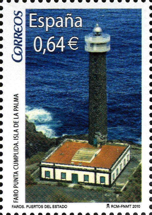 Lighthouse of Punta Cumplida in La Palma
