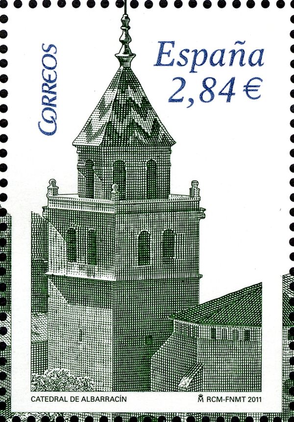 Tower of the Cathedral of Albarracín (Teruel)