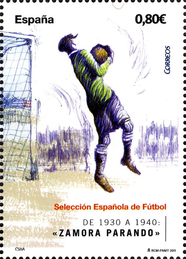 Spanish Football: 'Zamora'