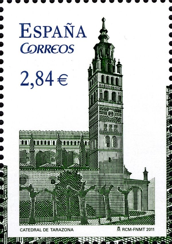 Tower of the Cathedral of Tarazona (Zaragoza)