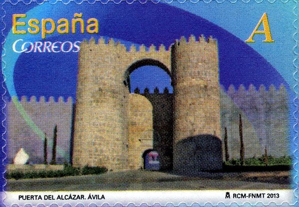 Puerta del Alcázar, Avila - Fortress Gate, Avila
