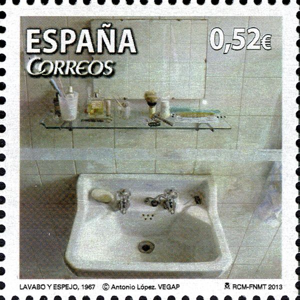 Basin & Mirror by Antonio López.
