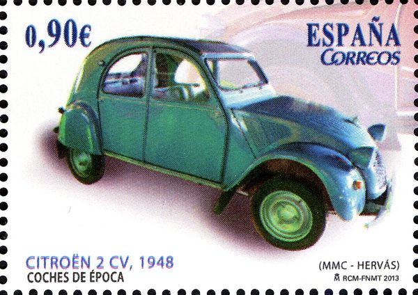 Vintage Cars. Citroën 2 CV