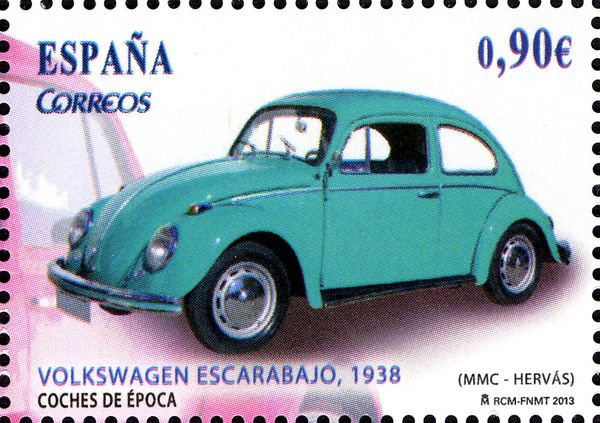 Vintage Cars. Volkswagen Beetle