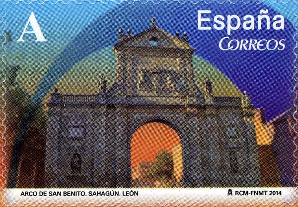 Arch of San Benito in Sahagún, (León)