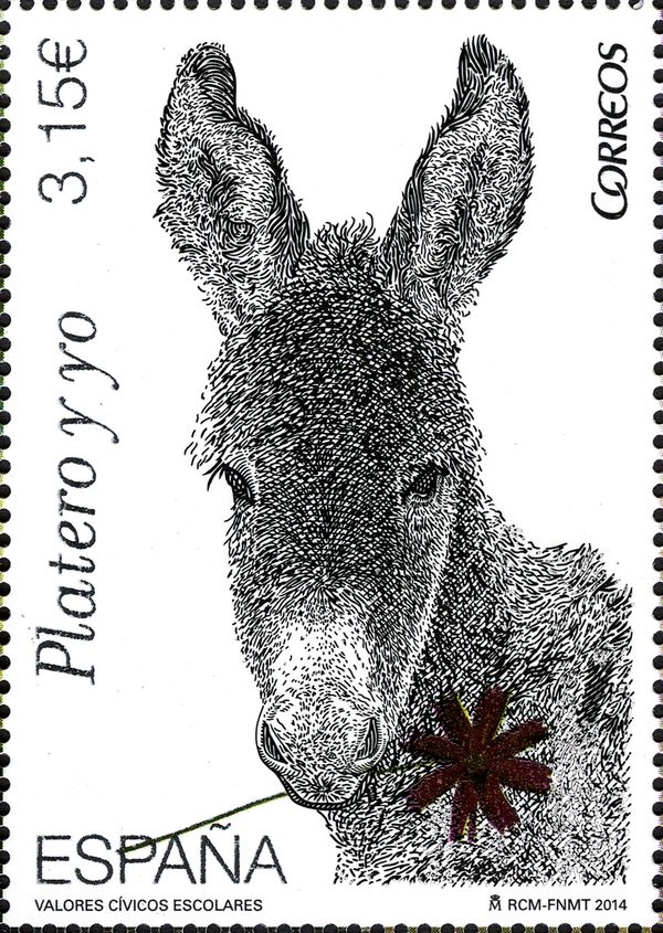 Donkey (Equus asinus asinus) - Poem "Platero and I"