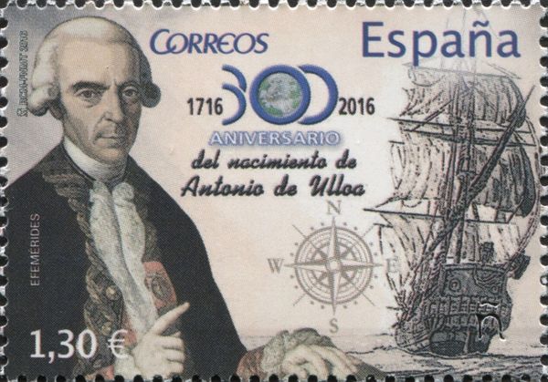 300th Anniversary Birth of Antonio de Ulloa