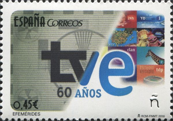 60th Anniversary of Spanish Television T.V.E.