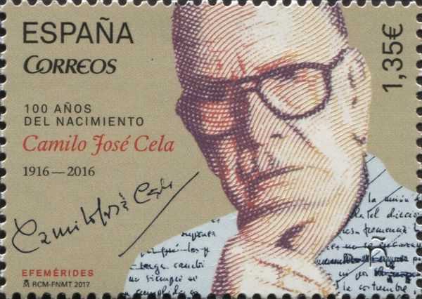 100 Years of the Birth of Camilo Jose Cela (1916-2002)