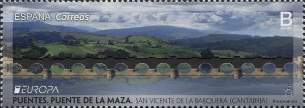 Europa 2018 : La Maza Bridge, San Vicente de la Barquera