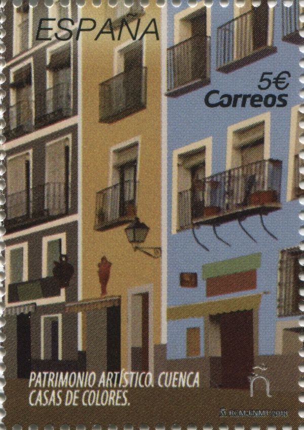 The Colored Buildings of Cuenca