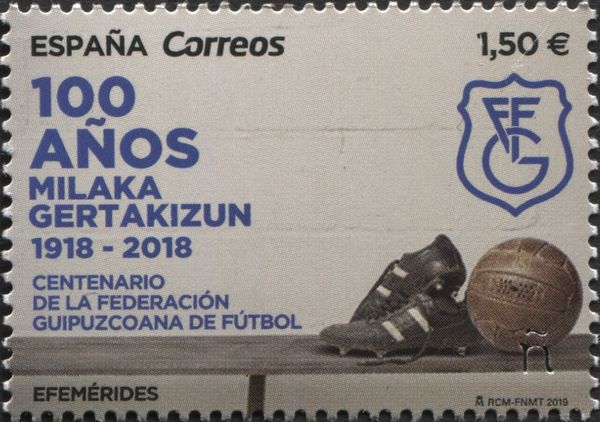 Centenary of the Football Association of Guizpucoa