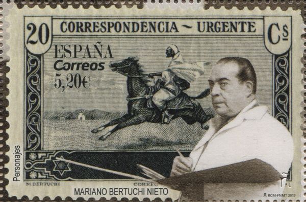 Mariano Bertuchi Nieto, Artist & Stamp Designer