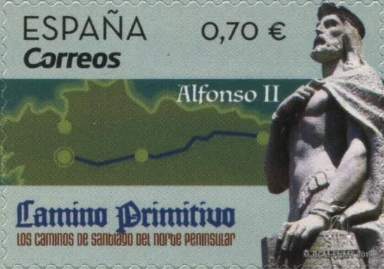 Map of Camino Primitivo Route