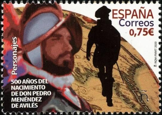 500th Anniv Birth of Pedro Menéndez de Avilés(1519-1574)