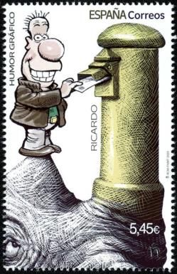 Ricardo Martinez Cartoon