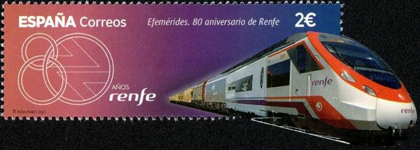 RENFE, National Rail System, 80th Anniversary
