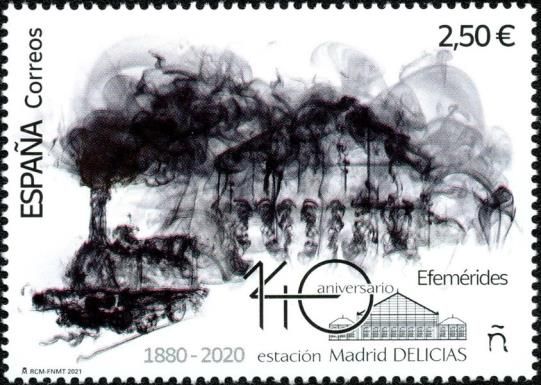 Delicias Railway Station, Madrid, 140th Anniversary