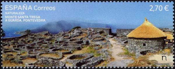 Ruins of Celtic Village, Monte Santa Trega, Pontevedra