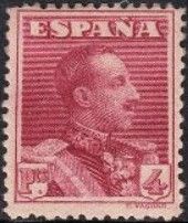 King Alfonso XIII, overprint