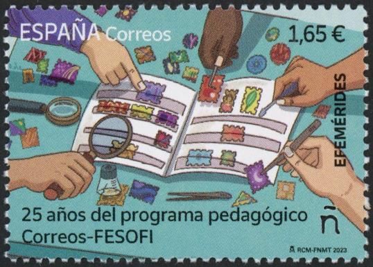 Cooperation with Spanish Philatelic Federation, 25 Years