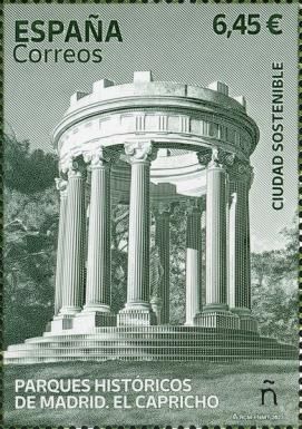 Temple of Bacchus, El Capricho Park, Madrid