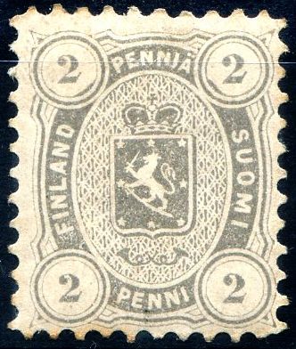 Coat of Arms 1875 - Four figured Issue, Senate Printing