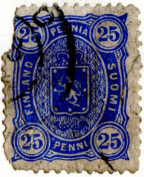 Coat of Arms 1885 - New Colors of 1875 Issue