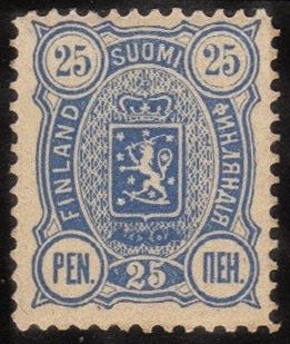 Coat of Arms 1889 - Trilingual Issue