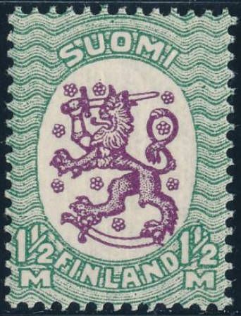 Coat of Arms 1917 - Saarinen Design, first Issue