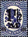 Coat of Arms 1917 - Saarinen Design, Overprint 1921