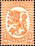 Coat of Arms 1917 - Saarinen Design, WM Posthorn, 14¼ x 14