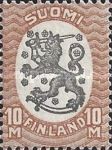 Coat of Arms 1917 - Saarinen Design, WM Posthorn, 14¼ x 14¾