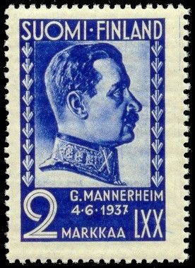 70th Birthday of Field Marshal Carl Gustav Emil Mannerheim