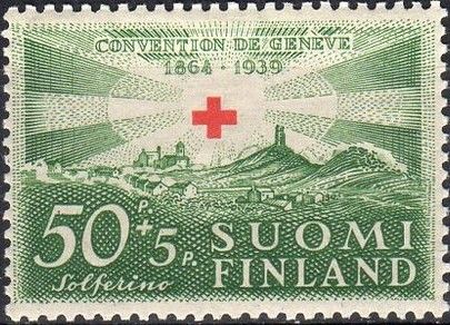 Red Cross over the Solferino Battlefield