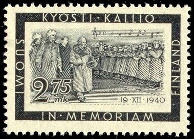 President Kyösti Kallio Inspecting the Troops