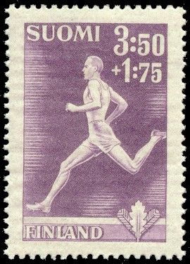 Running, Paavo Nurmi (1897-1973)