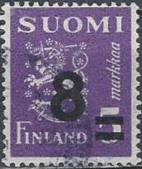 Coat of Arms 1930 - Hammarsten-Jansson Design, Overprint