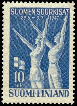 Finlands Festival - Male and Female Athlete