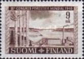 III World Forestry Congress - Cellulose Factory, Lake Saimaa