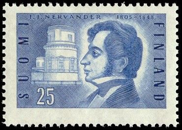 150th Birthday of Johan Jakob Nervander, Astronomer & Poet