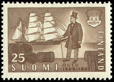 350 Years City of Oulu (Uleaborg) - Sailing Ship "Ilma"