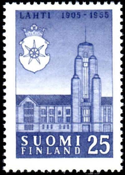 50 Years City of Lahti - Town Hall, Coat of Arms