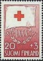 Red Cross Flag and Jubilee Numerals